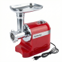 М'ясорубка електрична Rainberg RB-2270, 3800 Вт, червона, 3 в 1, із соковичавницею й овочерізкою