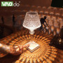 УЦЕНКА! Настольная LED лампа Crystal Table Lamp RGB с сенсорным управлением, пультом управления, 16 цветами (Плохая упаковка 3508)