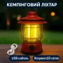 УЦЕНКА! Кемпинговый аккумуляторный фонарь Camping Lamp 27S, 1200 мА·ч, до 300 лм, красный (Плохая упаковка 3482)