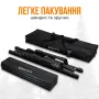 Туристический раскладной стол для кемпинга 120х55х48см с регулировкой высоты, алюминиевый сложный стол для пикника