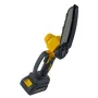 Цепная пила аккумуляторная мини Crownberg CB-3992 2 аккумулятора шина 15 см с кейсом 64 В
