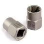 Набор экстракторов 14шт, Nut Extractor, AN ES-14 Черный / Набор для откручивания болтов / Набор головок для поврежденных болтов