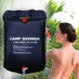 Душ туристический 20л, Easy Camp Solar Shower, Черный / Душ для дачи / Походный душ / Переносной летний душ