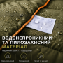 Водонепроникна пухова ковдра 200x140 см для туризму та походів