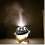 УЦЕНКА! Увлажнитель воздуха проектор Звездное небо/ сатурн / Настольный светильник ночник Проекционный (Трещина на корпусе 3642)