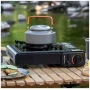 Плита газовая одноконфорочная с пьезоподжигом QT-155-A Черный