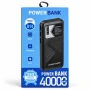 Повербанк 40000mAh, LED-дисплей, 3 USB, А 14, Черный / Павербанк / Внешний аккумулятор / Повербанк для телефона / Power Bank