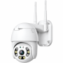 Вулична поворотна IP-камера відеоспостереження 4 МП Wi-Fi V380 Pro з нічним баченням до 30 м, датчиком руху, захистом IP66