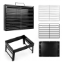 Складной барбекю гриль портативный мангал BBQ Grill Portable - жаропрочный Лучшая цена!