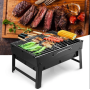 Складной барбекю гриль портативный мангал BBQ Grill Portable - жаропрочный Лучшая цена!