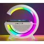 Настільна смарт-лампа, нічник BT-3401 RGB Rainbow Light-Wireless Happy Light з Bluetooth колонкою + бездрот
