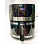 Rainberg RB-2268.Мощева фритюрниця без олії 8 л. Сенсорна аерофритюрниця Аерогриль мультипіч для дому 4200