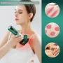 Вакуумний антицелюлітний масажер для тіла масаж гуашю Cupping Massager GREEN