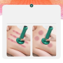 Вакуумний антицелюлітний масажер для тіла масаж гуашю Cupping Massager GREEN