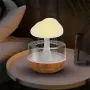 УЦЕНКА! Увлажнитель воздуха Гриб с эффектом дождя / Аромадиффузор-ночник с подсветкой Mushroom drop water (Плохая упаковка 3260)