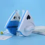 УЦЕНКА! MagnySwipe треугольная щетка на магнитах для мытья окон с обеих сторон (Нет упаковки 3382)