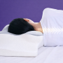Ортопедична подушка для сну Метелик з ефектом пам'яті Memory Foam 50х30 см. Анатомічна подушка під шию