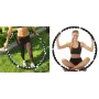 УЦЕНКА! Утяжеленный массажний обруч Хула Хуп с магнитами Massaging exerciser (Повреждение одного звена, Плохая упаковка 3464)