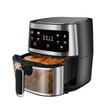 Мультипечь DENX DX3409 8 л, сенсорная. Черный (DX3409)