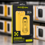 Зовнішній акумулятор Power Bank 20000mAh 22.5W ROXON RO11 швидка зарядка для смартфонів та гаджетів