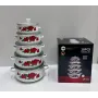 УЦЕНКА! Набор эмалированных кастрюль Higher Kitchen ZP-321 каркаде набор (Плохая упаковка 3524)
