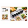 Вакуумний пакувальник для харчових продуктів 200Вт Zepline ZP-00359 Побутовий автоматичний вакууматор з LED дисплеєм + 20 пакетів