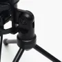 Конденсаторный микрофон с поп-фильтром и RGB подсветкой, от USB, Черный / Игровой микрофон для ПК / Микрофон для подкастов