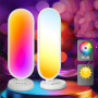 Світлодіодна LED лампа Desktop Fill light MJ-52 CCT+RGB з пультом 3000-6500K (для блогерів та візажистів) (66,0*19,0cm)