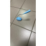 УЦЕНКА! Настольная мини LED-лампа OZS 20 см, 3 Вт, 4 светодиода, гибкая на батарейках 3×AAA, голубая (Нет упаковки 3653)