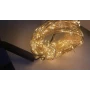 УЦЕНКА! USB Гирлянда "Конский хвост" 2 метра 30 нитей 8 режимов свечения Теплый белый (Нет упаковки 3668)
