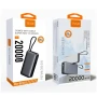 Зовнішній акумулятор (power bank) 20000 мА·год PD 65 Вт QC 22,5 Вт Laptop/Macbook TUGII Y45
