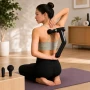 Компактний масажний пістолет із 6 насадками MASSAGE GUN TV-SH-11