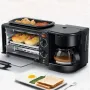 УЦЕНКА! Электрическая печь + кофеварка + гриль 3в1 Zepline ZP-116 на 12 л 1250Вт (Плохая упаковка, Нет заварника 3217)