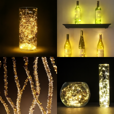 УЦЕНКА! Гирлянда на батарейках 3 м (RD-300) (тёплый, rgb) (Нет упаковки 3383)