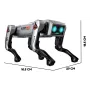 Інтерактивний робот-собака на радіокеруванні AI Robot Grey