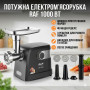 Электрическая мясорубка с лезвиями из нержавеющей стали и тремя дисками RAF R.3362 1000W