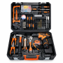 Потужний акумуляторний шурупокрут 24V великий набір інструментів у кейсі 102 предмети
