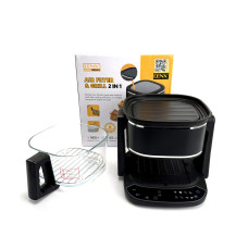 Мультипіч із функцією гриля DENX DX3411 4,5 л сенсорна. Чорний (DX3411)