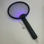 Мухобійка акумуляторна електрична складна знищувач комах UKC Electric Mosquito Swatter