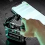 Беспроводные наушники Bluetooth с кейсом и встроенным Power Bank, M25, Черный / Вакуумные наушники с дисплеем
