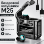 Беспроводные наушники Bluetooth с кейсом и встроенным Power Bank, M25, Черный / Вакуумные наушники с дисплеем