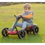 Дитячий складаний електромобіль Go-Kart з акумулятором та пультом електрокар Червоний