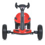 Дитячий складаний електромобіль Go-Kart з акумулятором та пультом електрокар Червоний