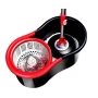 Комплект швабра з турборежимом і відром Spin Mop 360 10 л набір для прибирання та миття підлоги
