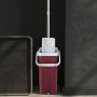 Швабра з відром 11 л з автоматичним віджиманням + 2 насадки, Cleaning Mop, Бордова Комплект для прибирання швабра