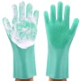 УЦЕНКА! Перчатки для кухни Kitchen Gloves Бирюзовые (Плохая упаковка 3706)