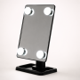 УЦЕНКА! Настольное косметическое зеркало Cosmetie Mirror 360 Rotation Angel с LED-подсветкой, сенсорный (Плохая упаковка 3679)