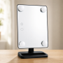 УЦЕНКА! Настольное косметическое зеркало Cosmetie Mirror 360 Rotation Angel с LED-подсветкой, сенсорный (Плохая упаковка 3679)