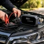 Пускозарядний пристрій K3 з компресором 150 PSI автозапуск двигуна Power Bank автомобільний пусковий