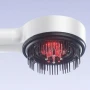 Масажний гребінець для шкіри голови з LED-підсвічуванням та подачею олії TV-SH-05/XC-901 Білий